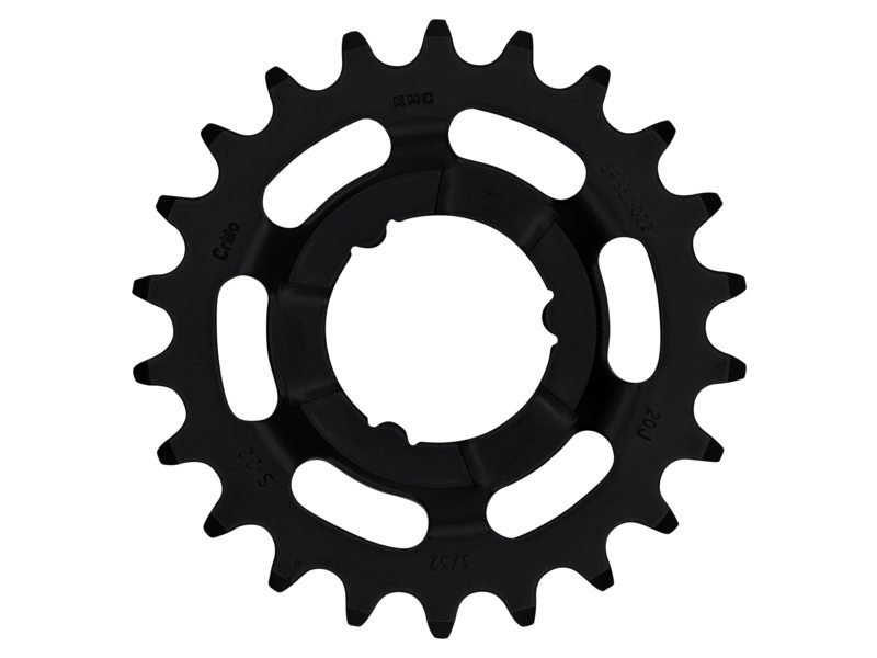 Kmc KETTINGWIEL FIETS 22T DOORGEZET 3/32" SH ZW