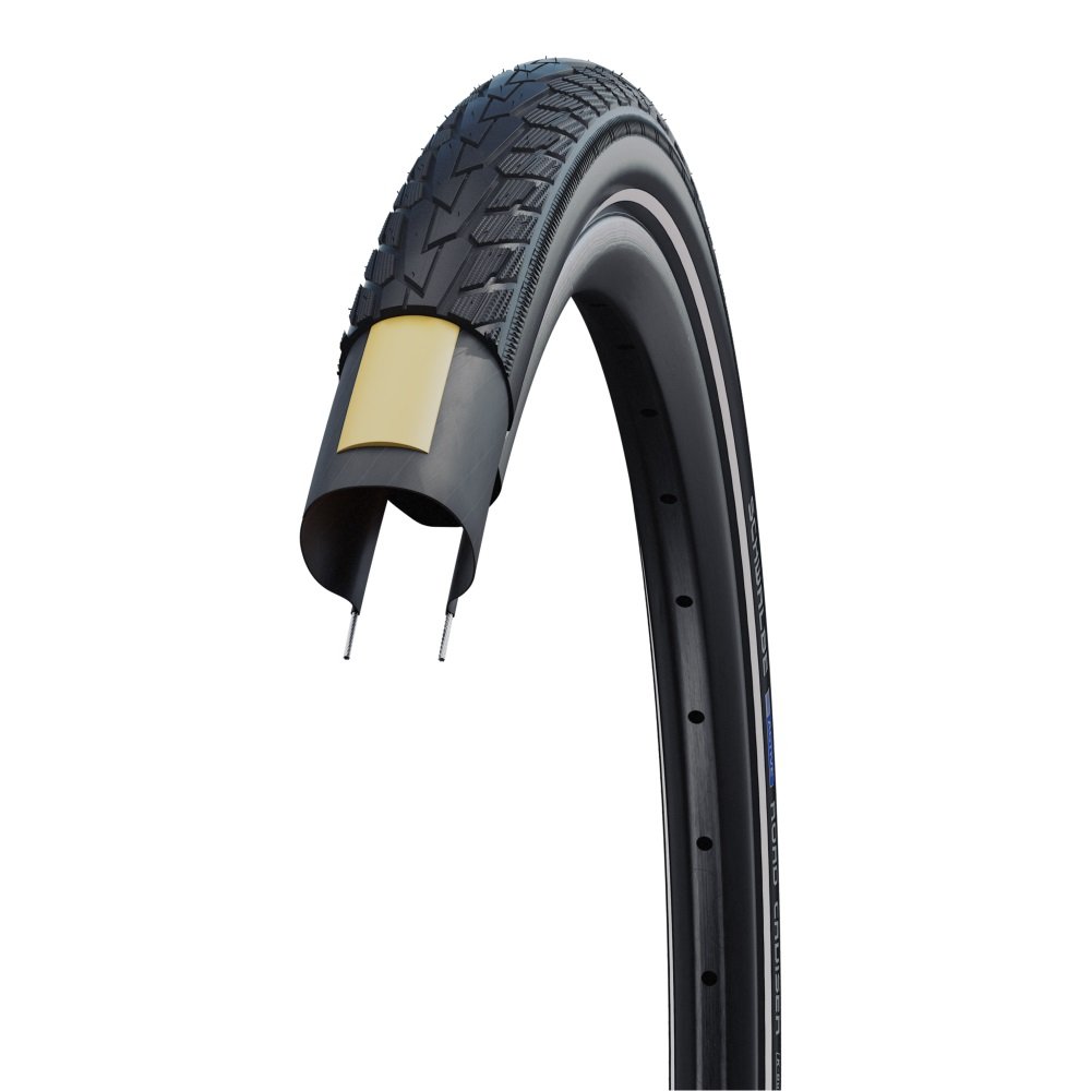 Schwalbe BUB 28X175 SC R ROAD CRUISER GKG ZW - Afbeelding 3
