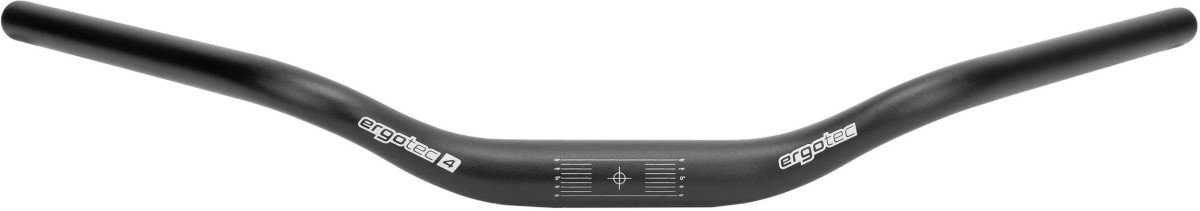 Ergotec Cruiser stuurzwart gezandstraald